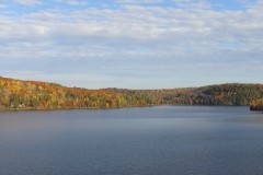 Diamond Lake, Hastings Highlands, Ontario, Canada - October 20 2019